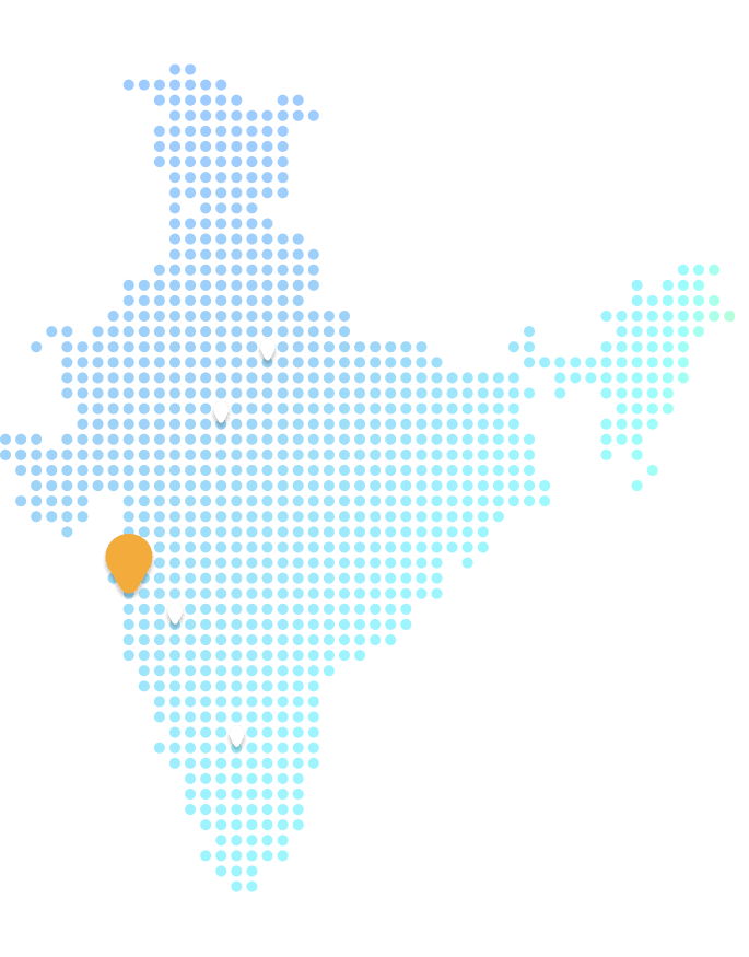 India map graph location image