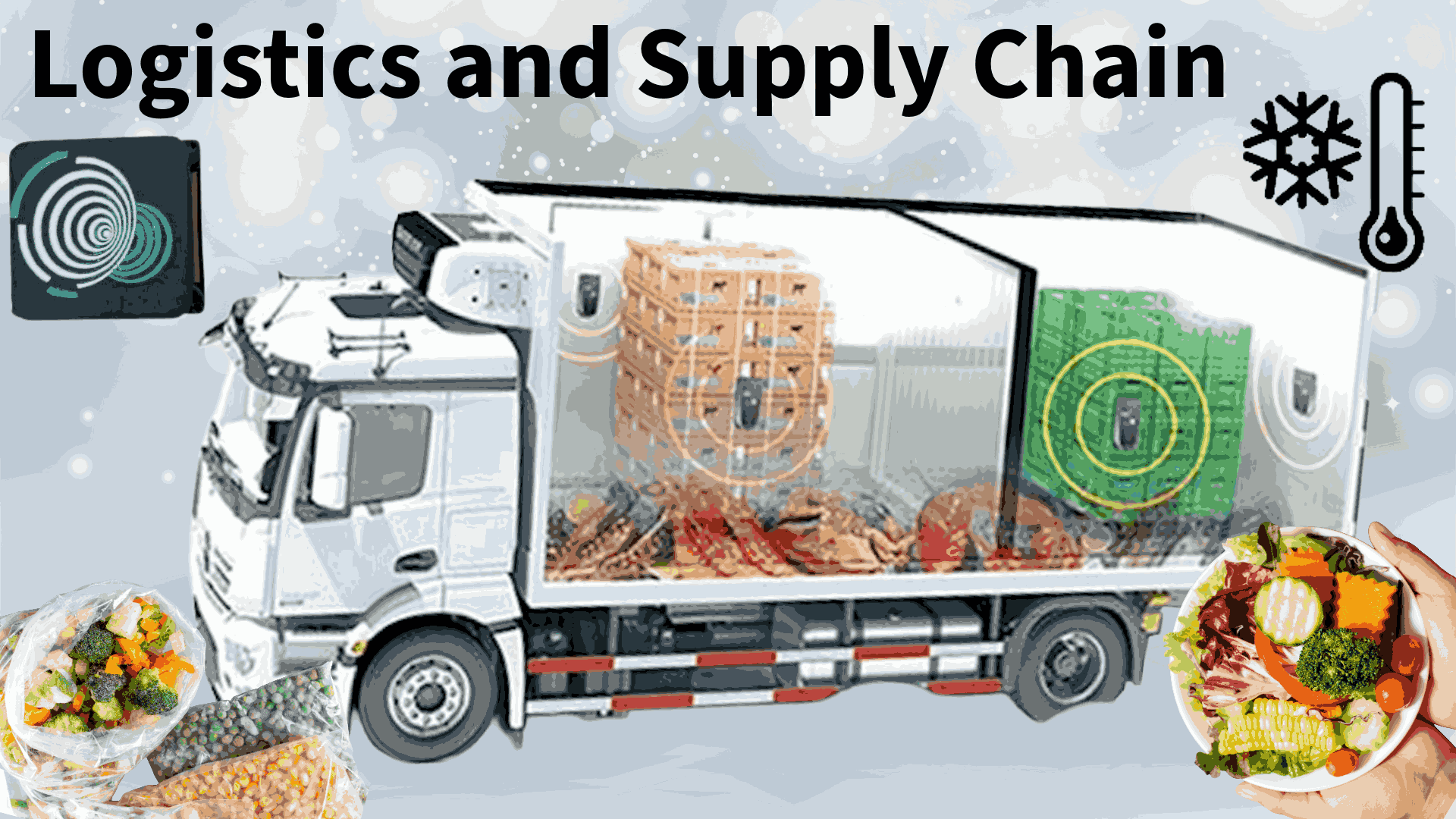 EasyReach Bluetooth Temperature sensor used in logistics supply chain