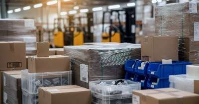 Monitor real-time location of material in logistic and supply chain