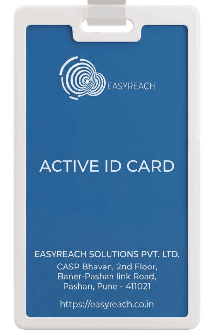 Smart people tracking Active ID - EasyReach BLE ID Card