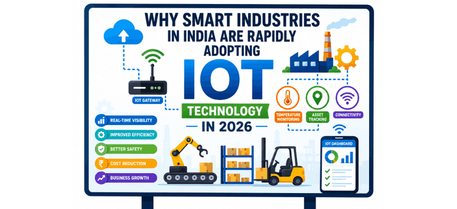 smart Industries in India are rapidly adopting IoT Technology - EasyReach Solution